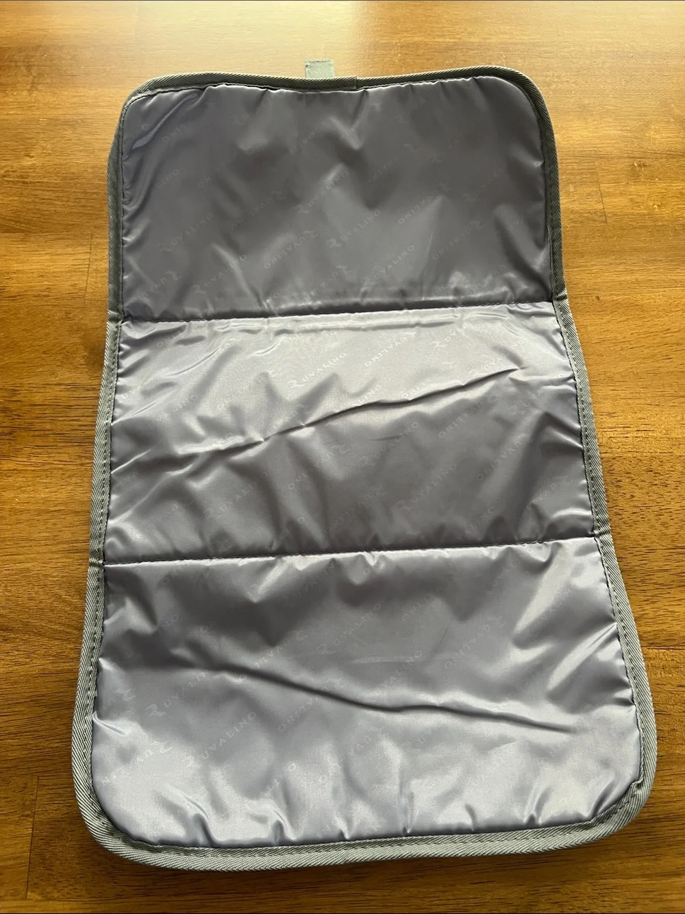 Ruvalino Gray Baby Bag Backpack diaper bag